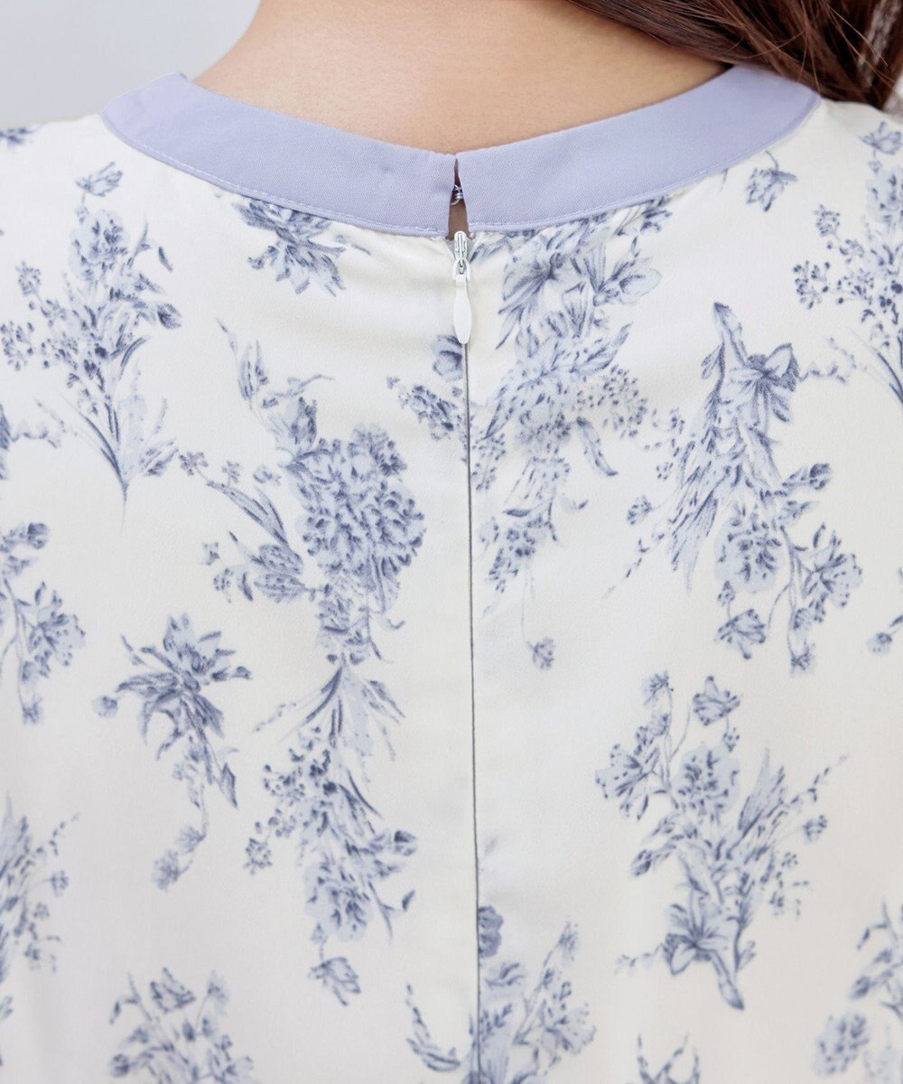 Tiaclasse L 【洗える】トワルドジュイ配色ワンピース 