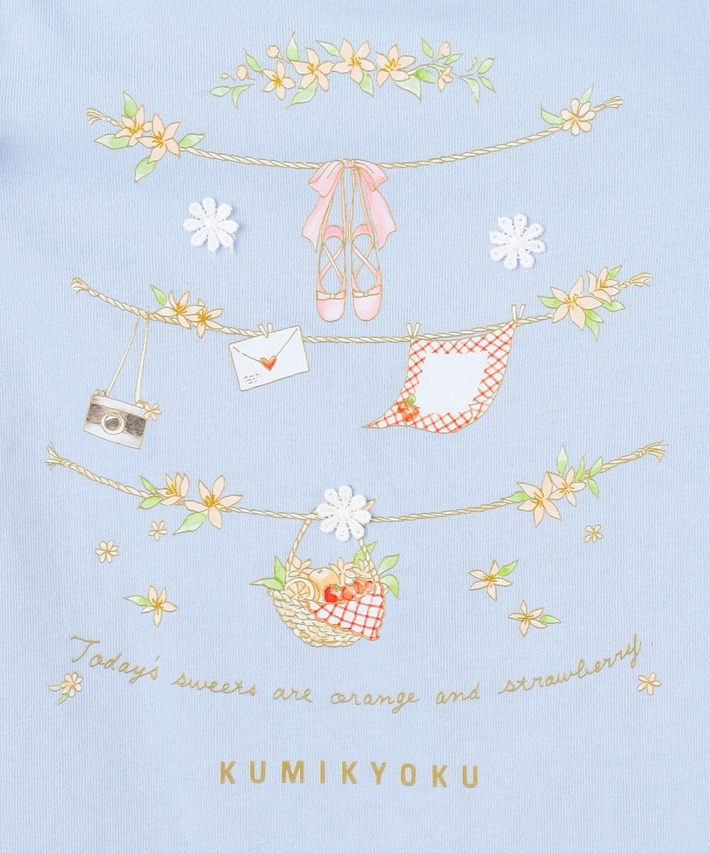 組曲 KIDS 【90-100㎝】 フルーティーブリーズTシャツ 