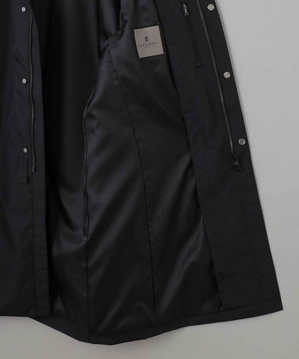 GOTAIRIKU 【防水/軽量/シワになりにくい】ラスタードビーメモリーラミネーションコート_スタンドカラー(24年モデル) 