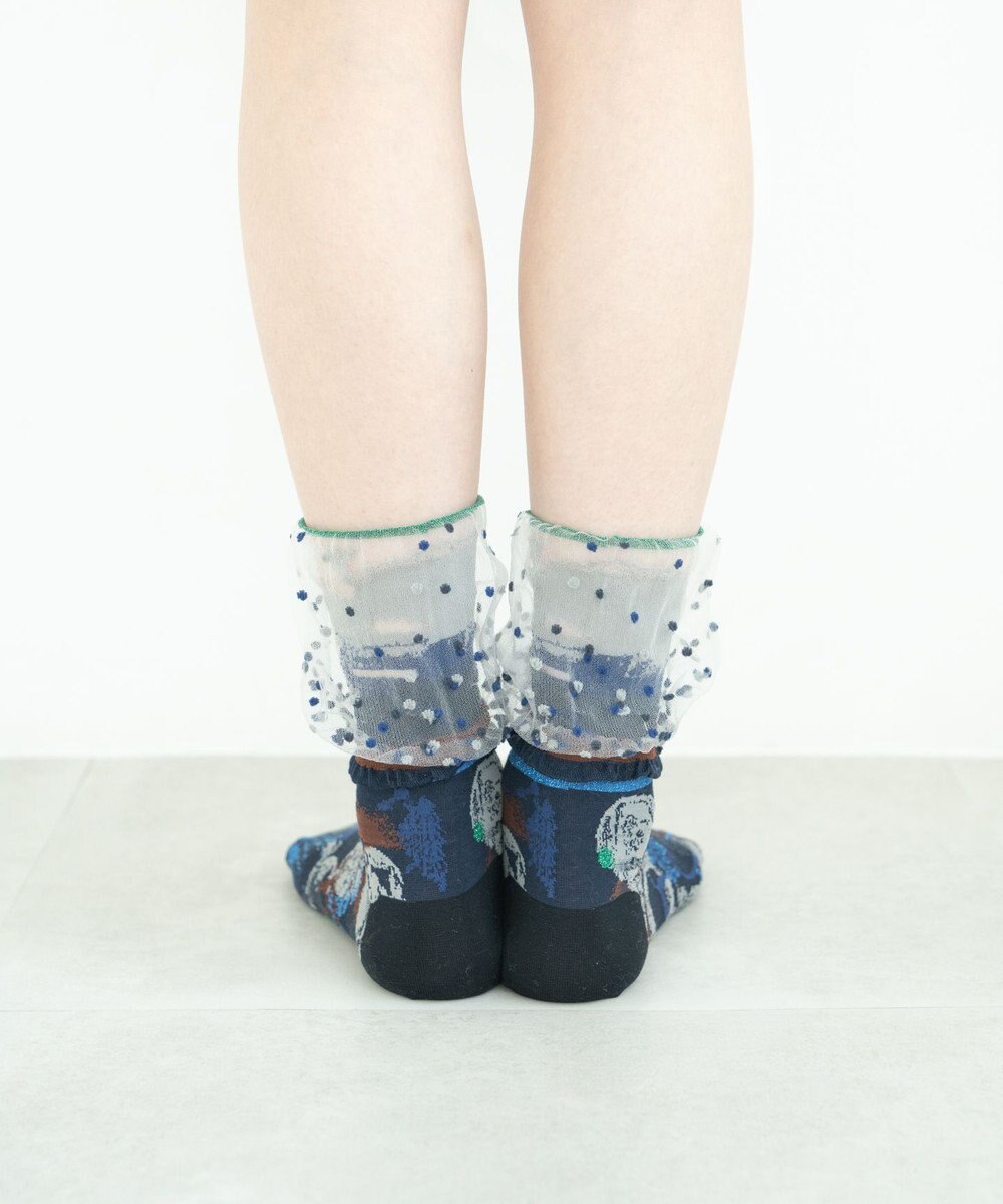 COQ LANDSCAPE シアーハイソックス 