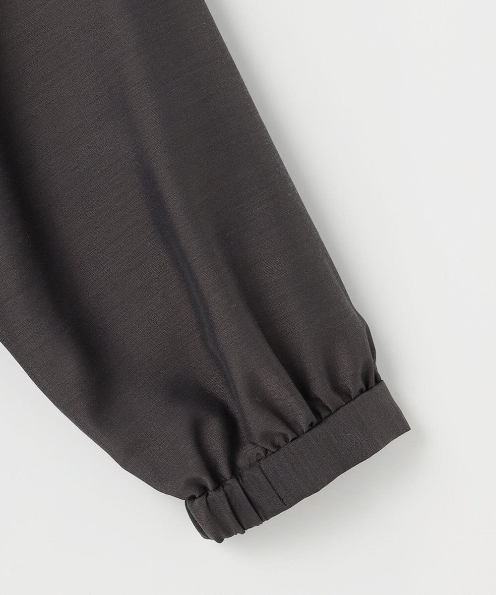 J.PRESS LADIES L Pe リネン シアー スラブ ノーカラー ブルゾン 