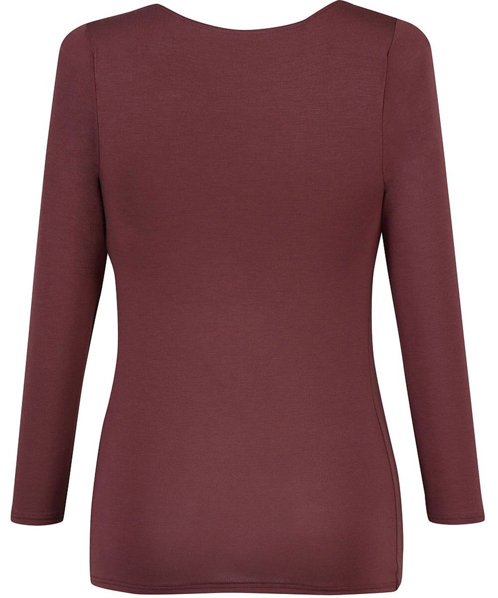 Wing カップ付きインナー あったか素材 ブラトップ ラク きれいなバストシルエット 【シンクロブラトップ 保温タイプ】 8分袖 長袖 秋 冬 ET1863 ウイング／ワコール 