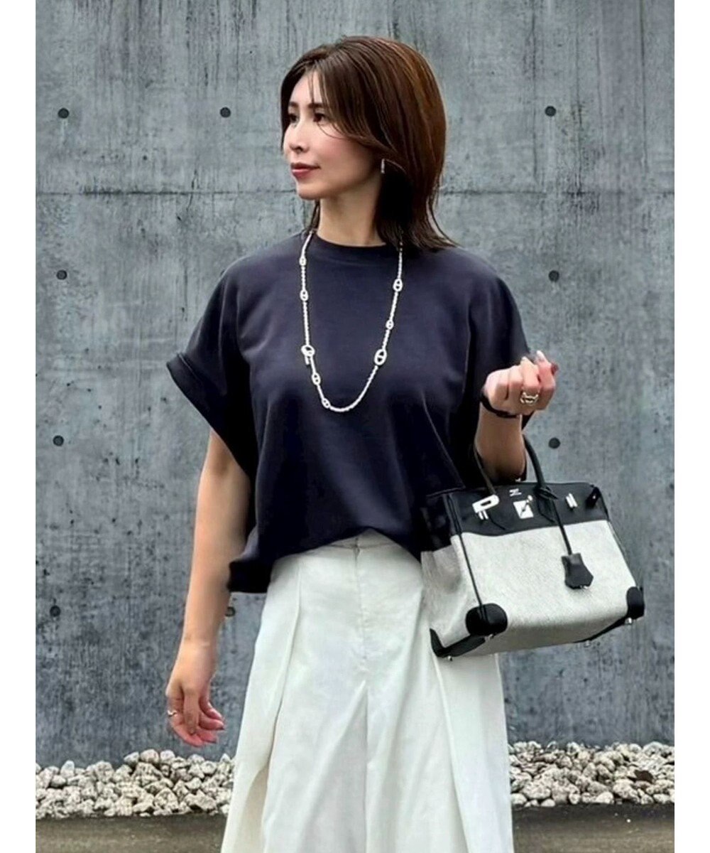 Green Parks 裾ドロストポンチプルオーバー 