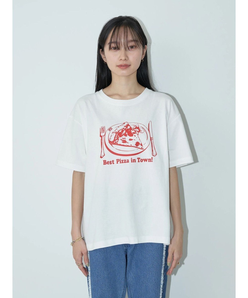 earth music&ecology Ｌｅｅ×ｅ．ｍ．ａ．ｅ　ＰＩＺＺＡ　ＴＥＥ 