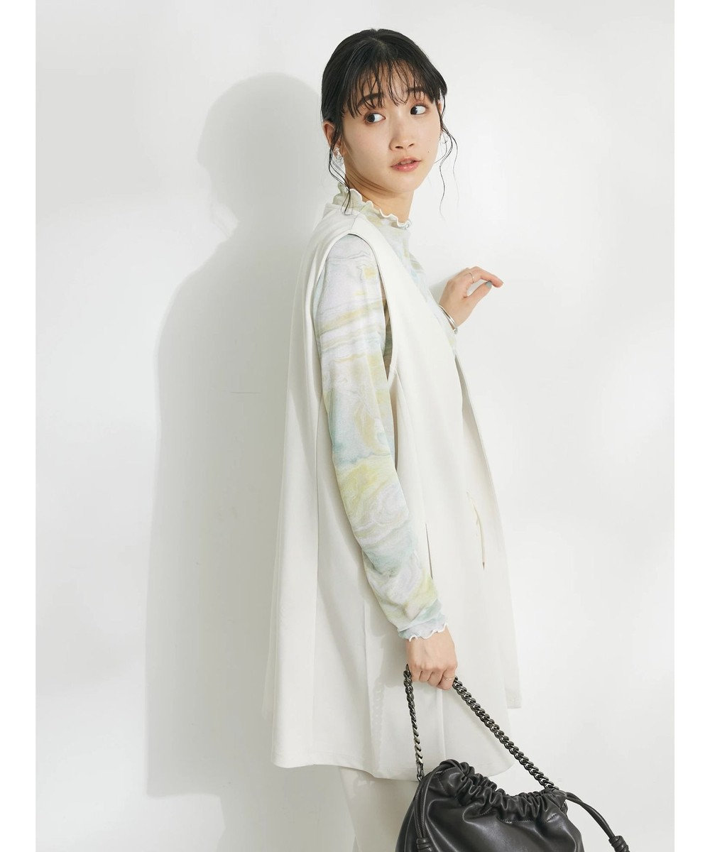 CRAFT STANDARD BOUTIQUE ジョーゼットロングジレ 