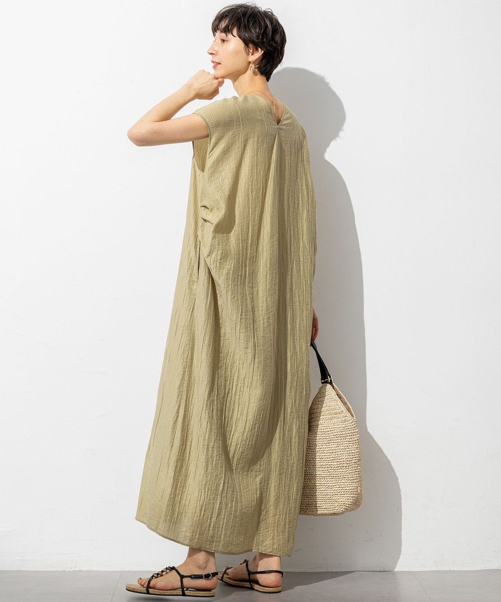 23区 S 【SLOW/一部店舗限定】ナチュラルピケワッシャー ワンピース 