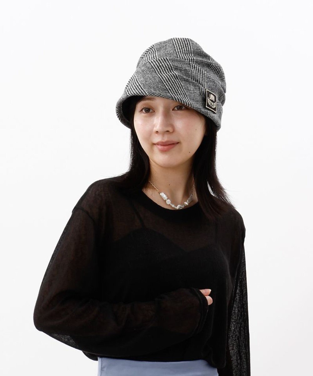 AURORA 【 LANVIN COLLECTION（ランバン コレクション） 】ドレープクロッシェハット 