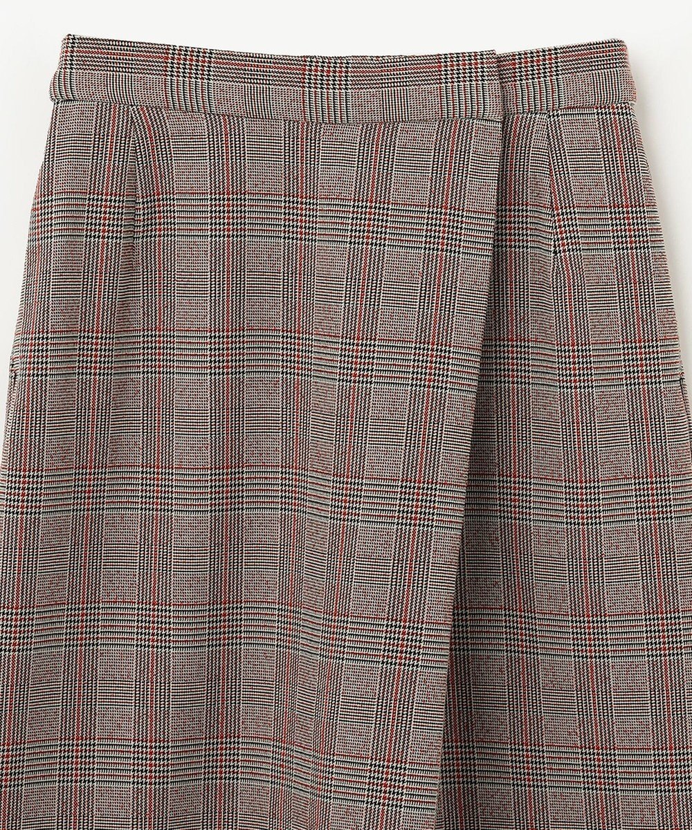 ANY 【ウエストゴム】ラップ風ガウチョパンツ 