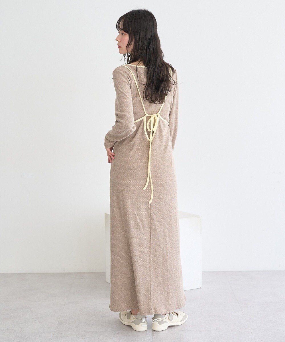 earth music&ecology 【2点SET】レイヤードバイカラーカットワンピース 