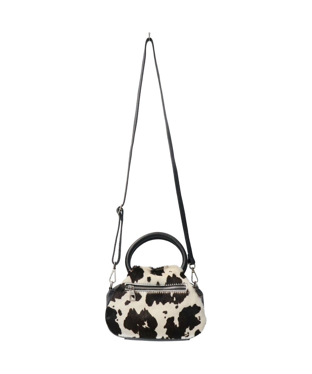 INTER-CHAUSSURES 【ANDREA CARDONE ITALI】異素材コンビハンドバッグ 