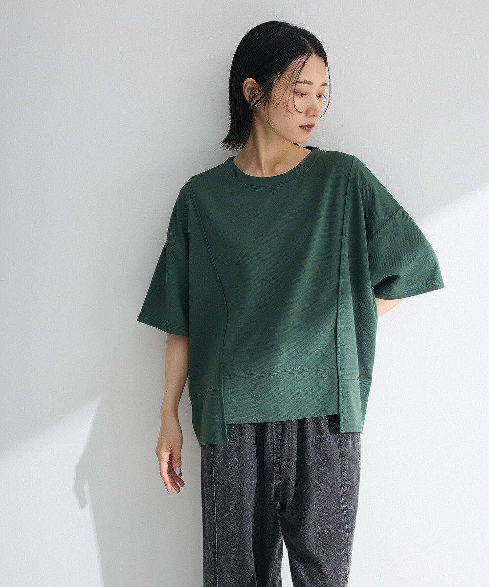 Green Parks テープパイピングリップルプルオーバー 