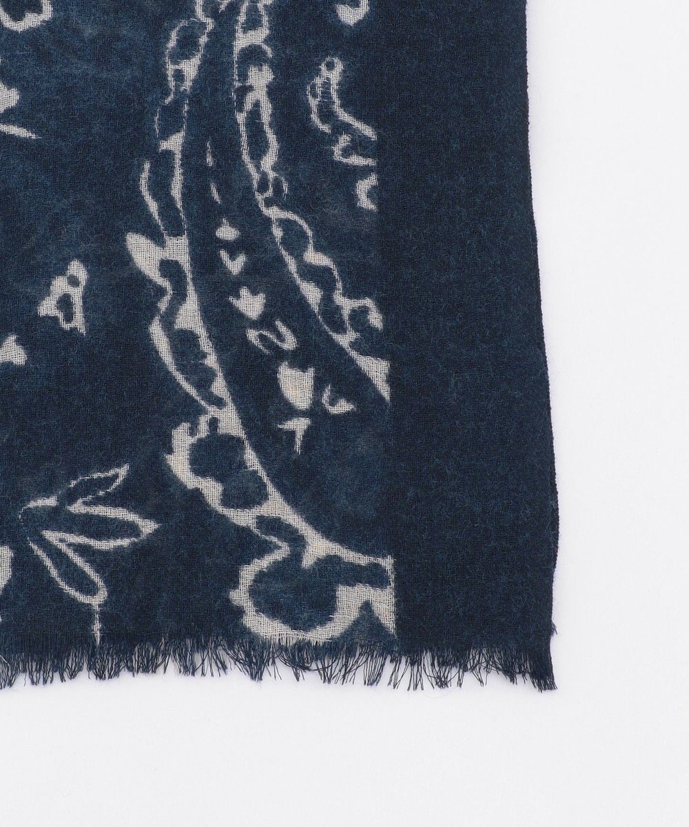 JOSEPH ABBOUD 【イタリア製】クラッシーペイズリー　ストール 