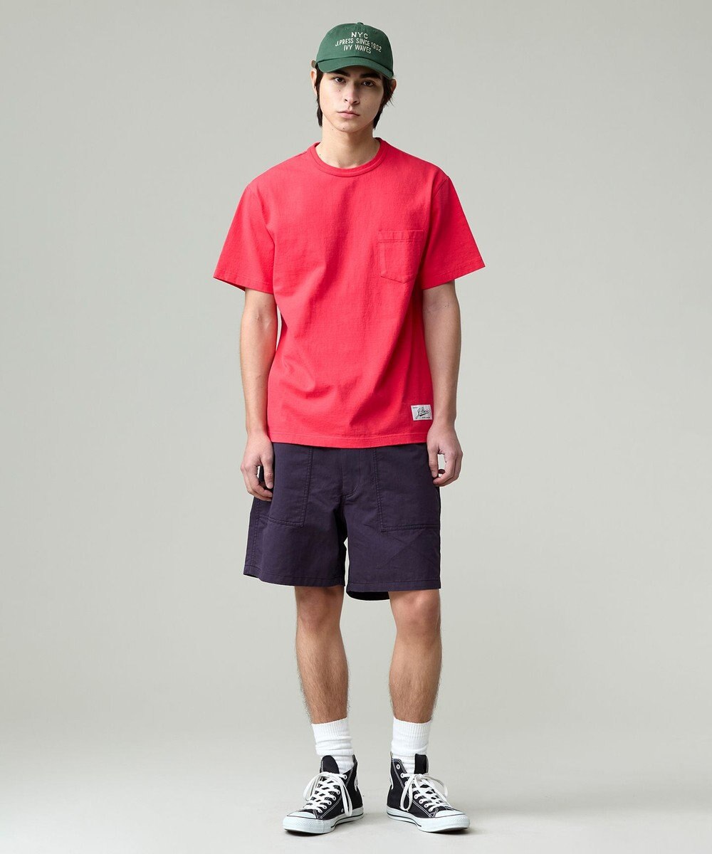 J.PRESS MEN 【NYUZELESS】ガーメントダイポケット Tシャツ 