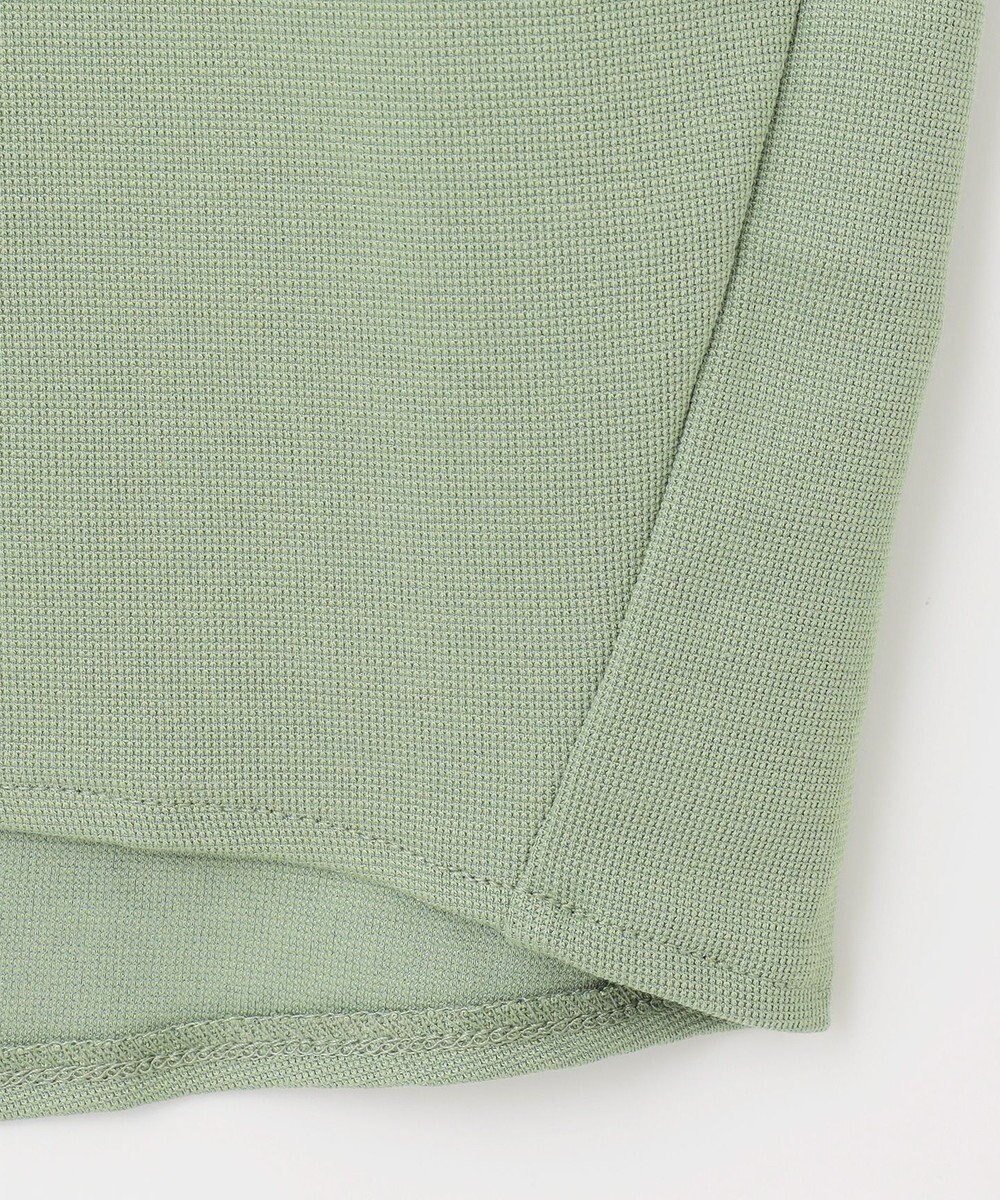 ANY L Vネックフレンチスリーブ プルオーバー 