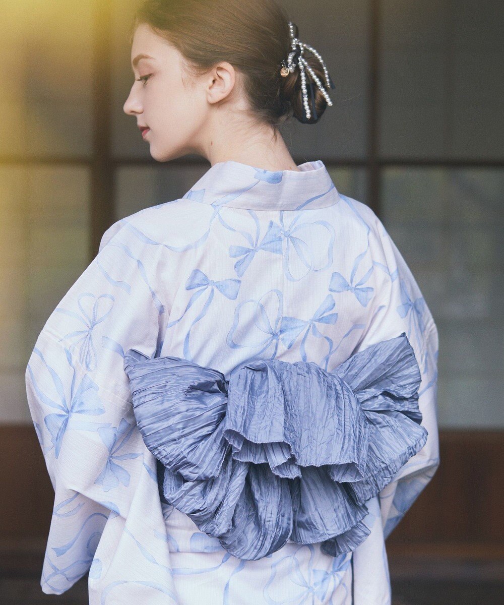 Maison de FLEUR パールリボン2SETクリップ 