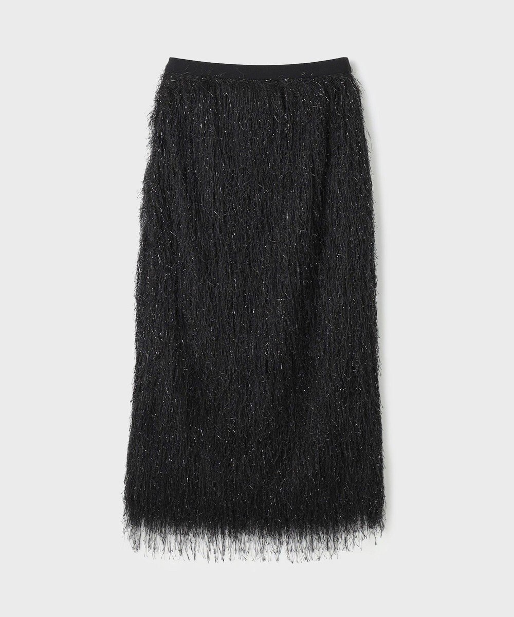 GRACE CONTINENTAL フリンジタイトスカート 