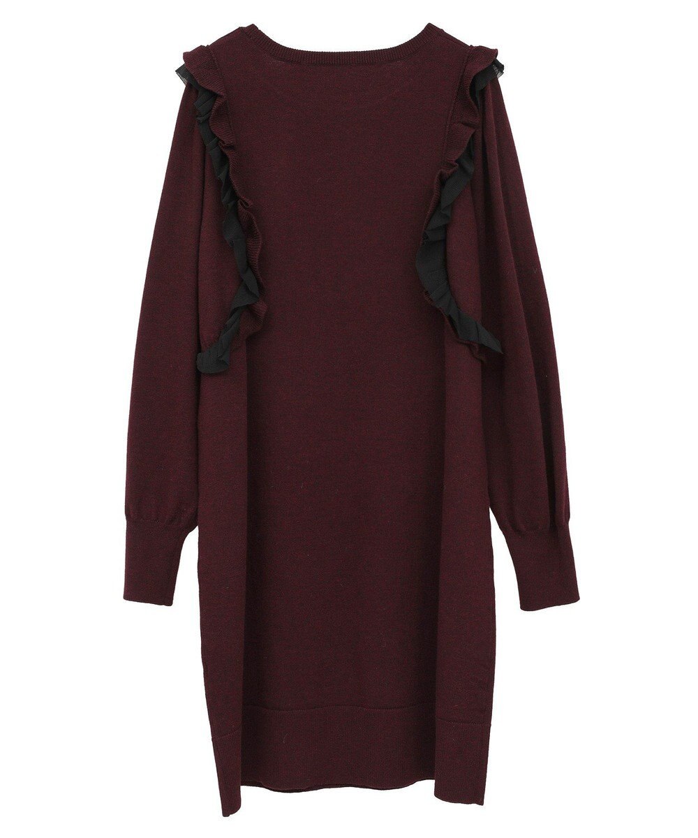 YECCA VECCA 【archive】ラッフルニットワンピース 