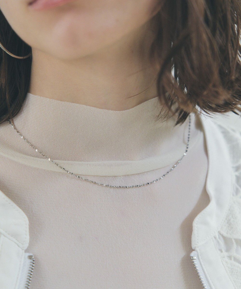 YECCA VECCA ステンレスチェーンネックレス 