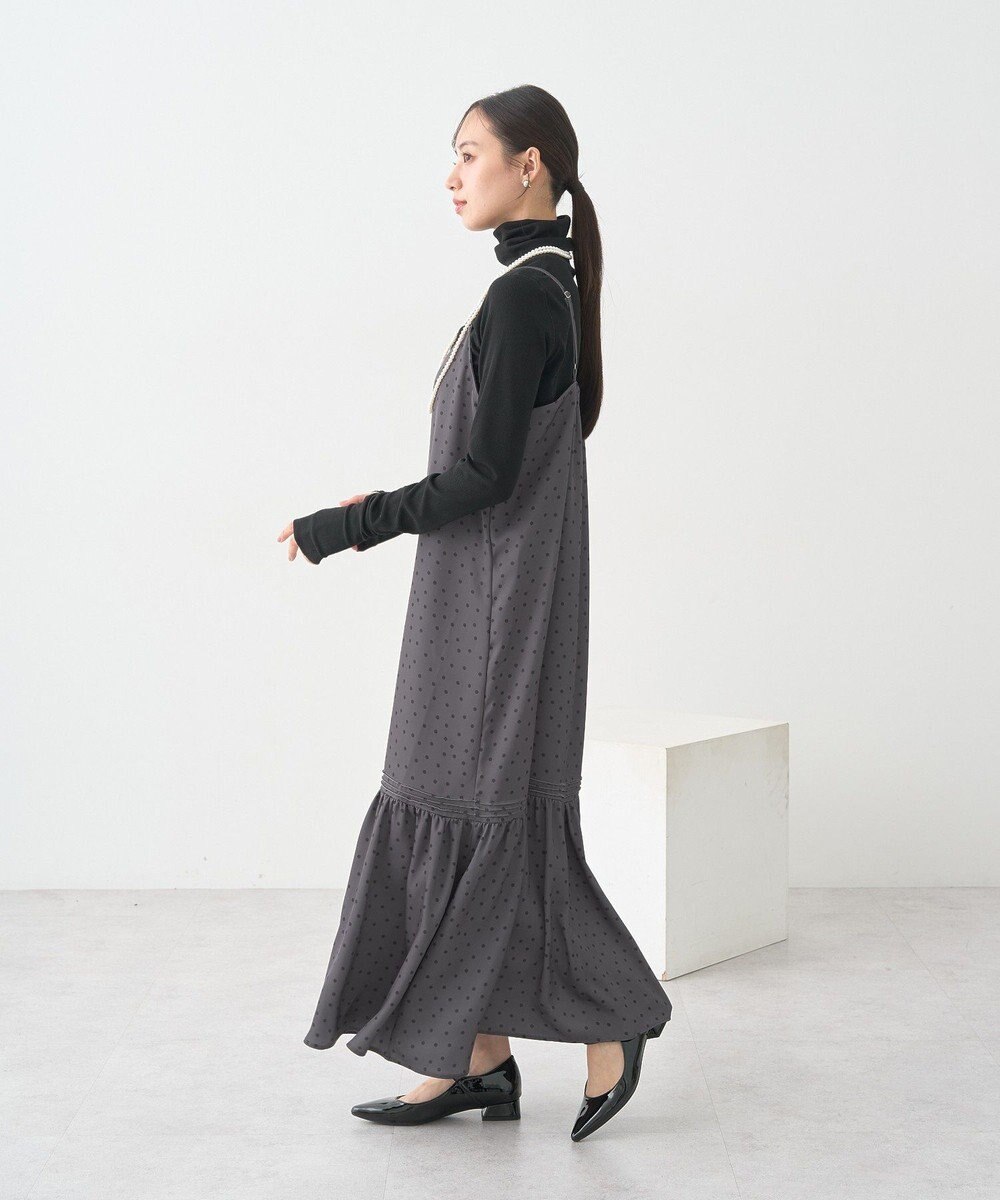 earth music&ecology リブタートルネックプルオーバー 