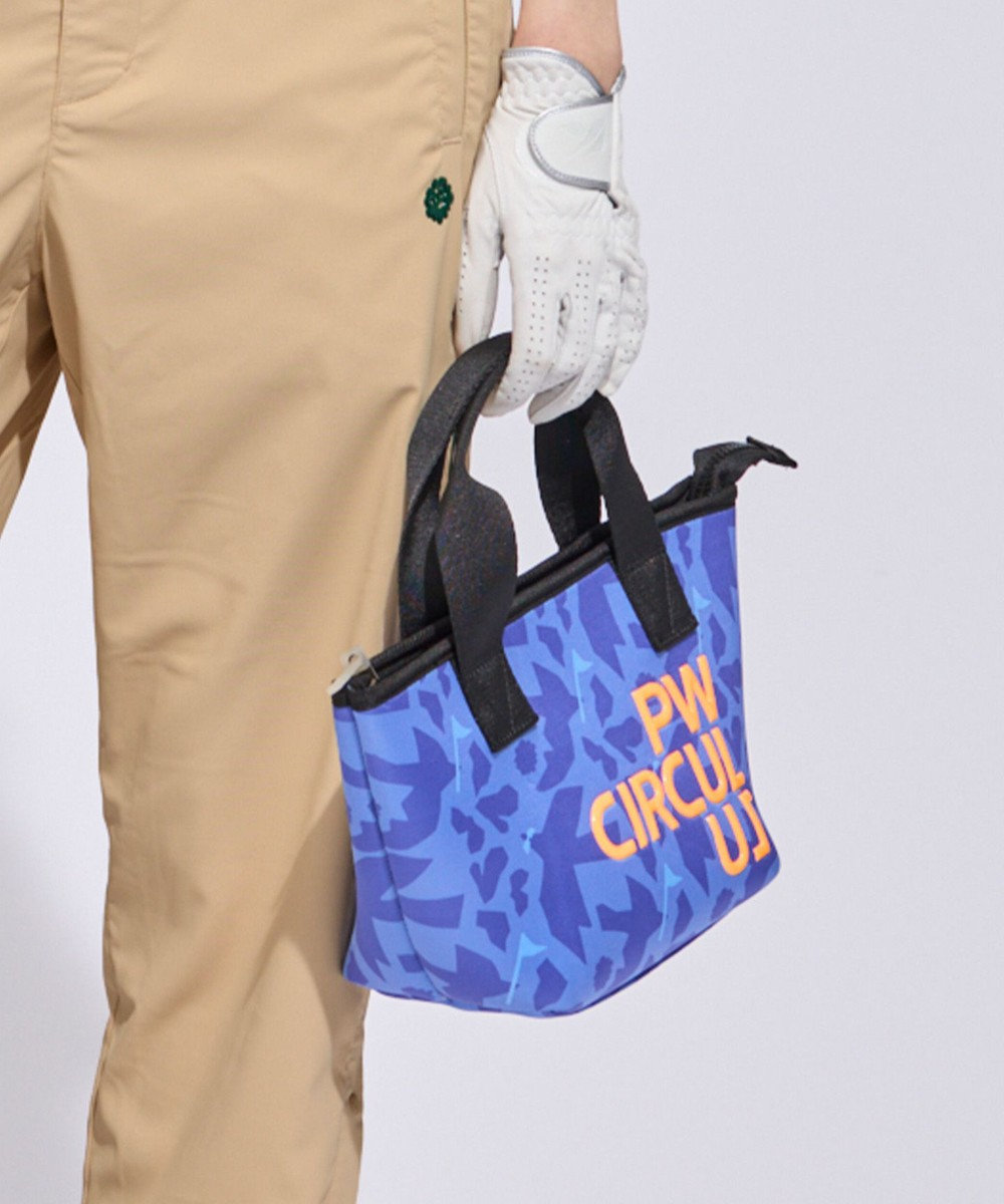 PW CIRCULUS 【新サイズ / 小さくなってもっと使いやすく！】【UNISEX】PW ロゴカートバッグ ゴルフ 