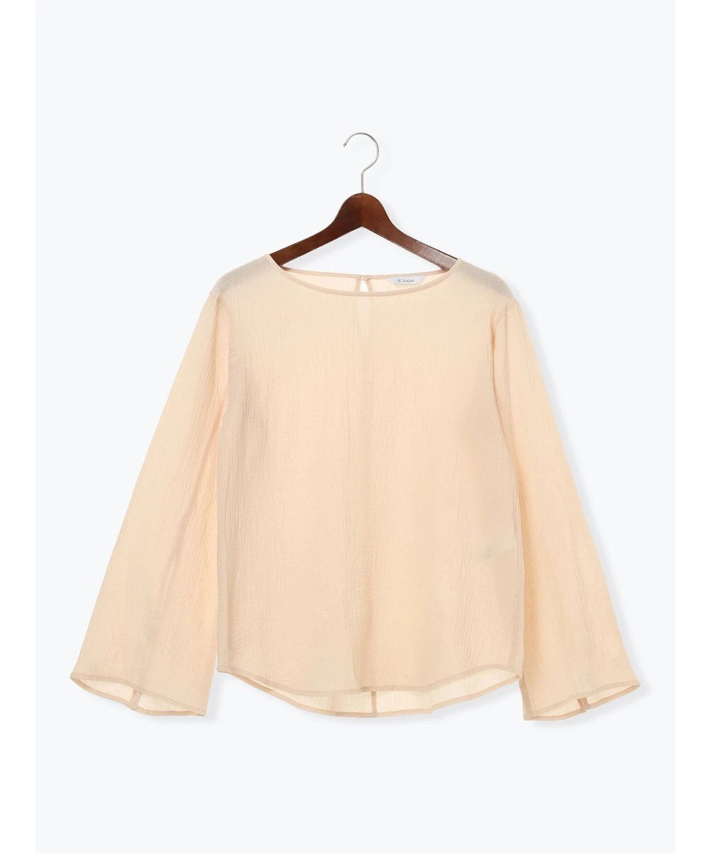 Te chichi クレープフレアスリーブブラウス【AOYAMA FASHION ASSOCIATION × Te chichi】 