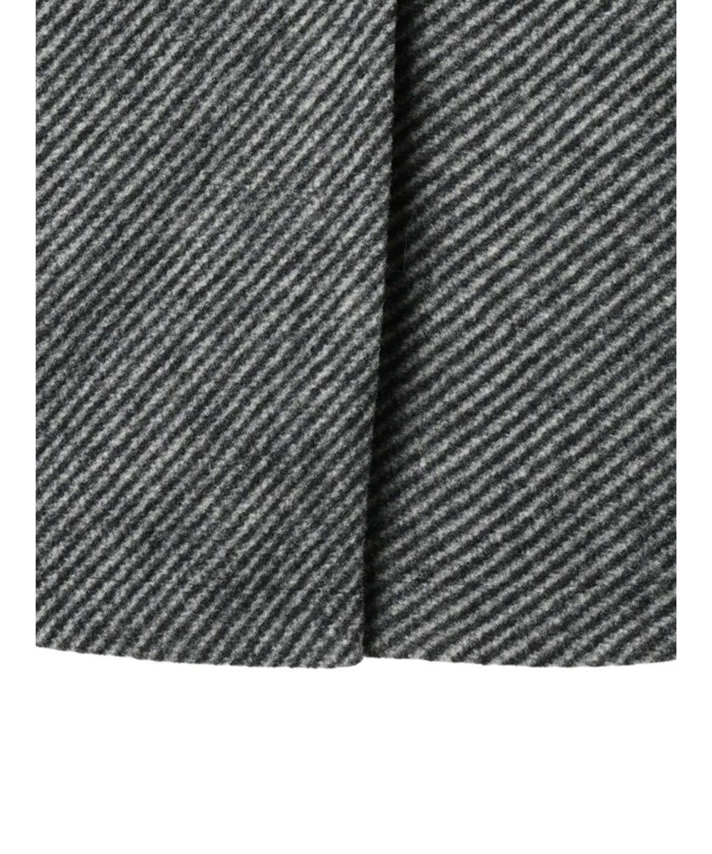 AMERICAN HOLIC ツイードライクコクーンミディコート 