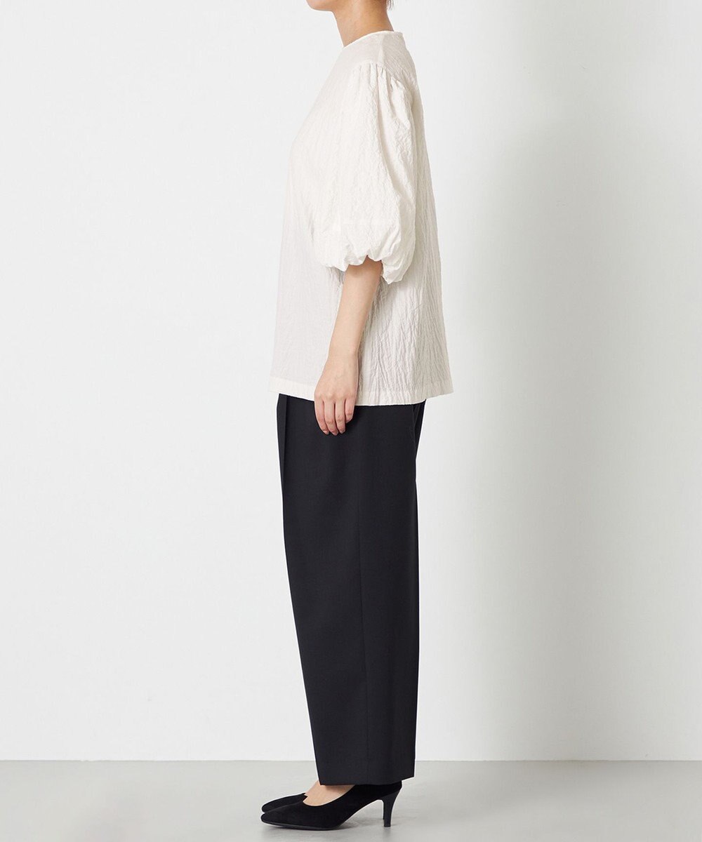 NAVE 【Nave】クラッシュコットン ブラウス 