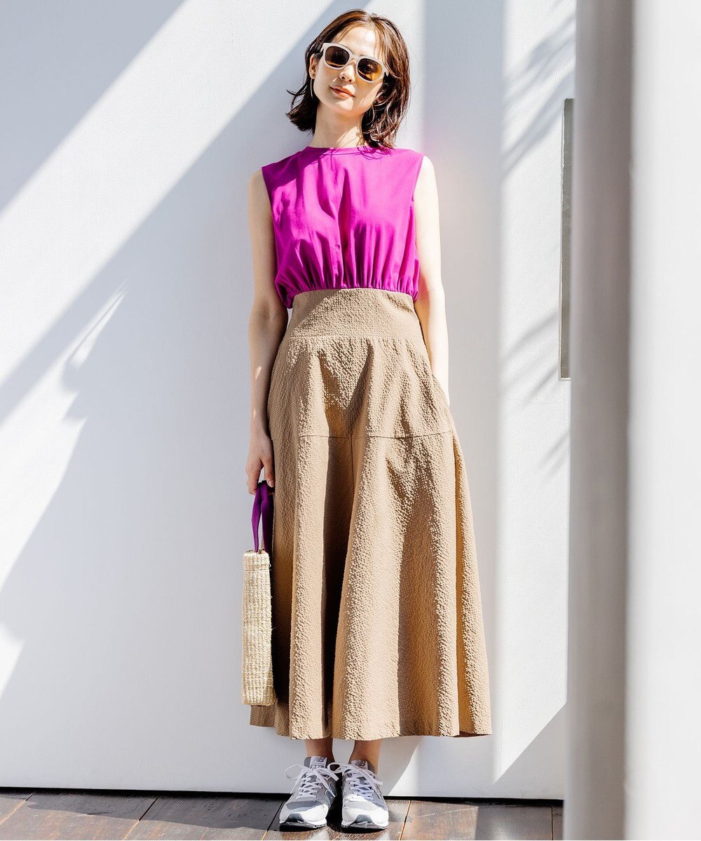 組曲 【洗える】ジャージコンビ ドレス 