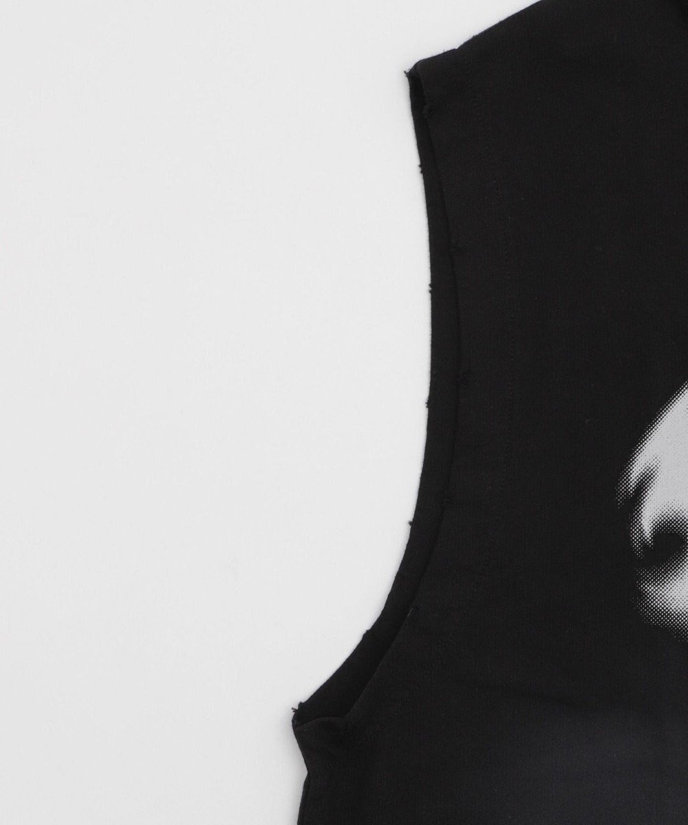 WEGO ノースリーブグラフィックZIPパーカー 