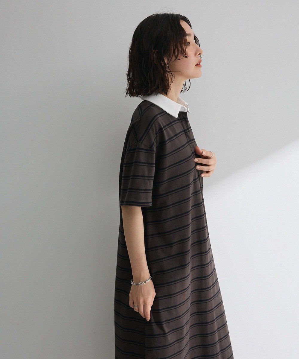 Green Parks ・ＳＵＧＡＲ　ＳＰＯＯＮ　ボーダーポロワンピース 