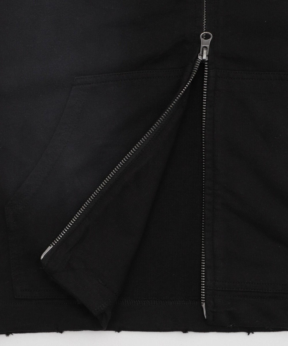 WEGO ノースリーブグラフィックZIPパーカー 