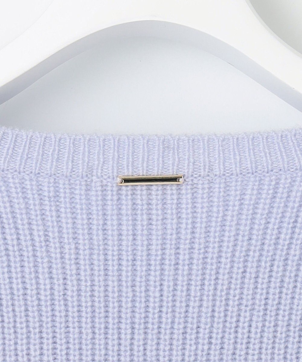 自由区 【洗える】ウールカシミヤブレンドプルオーバー ニット 