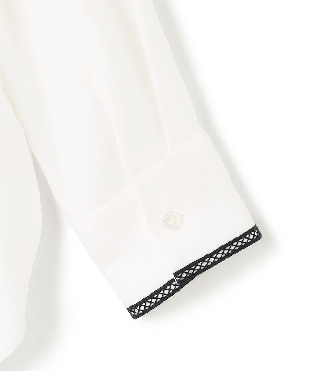 ICB 【日本製】 コットンリネンタンブラー ブラウス 