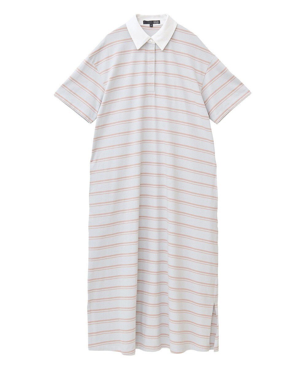 Green Parks ・ＳＵＧＡＲ　ＳＰＯＯＮ　ボーダーポロワンピース 