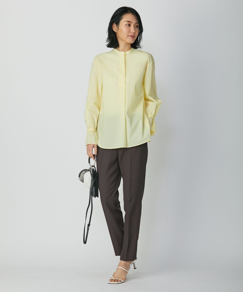 ICB 【洗える】エコナイロンストレッチ プルオーバーブラウス 