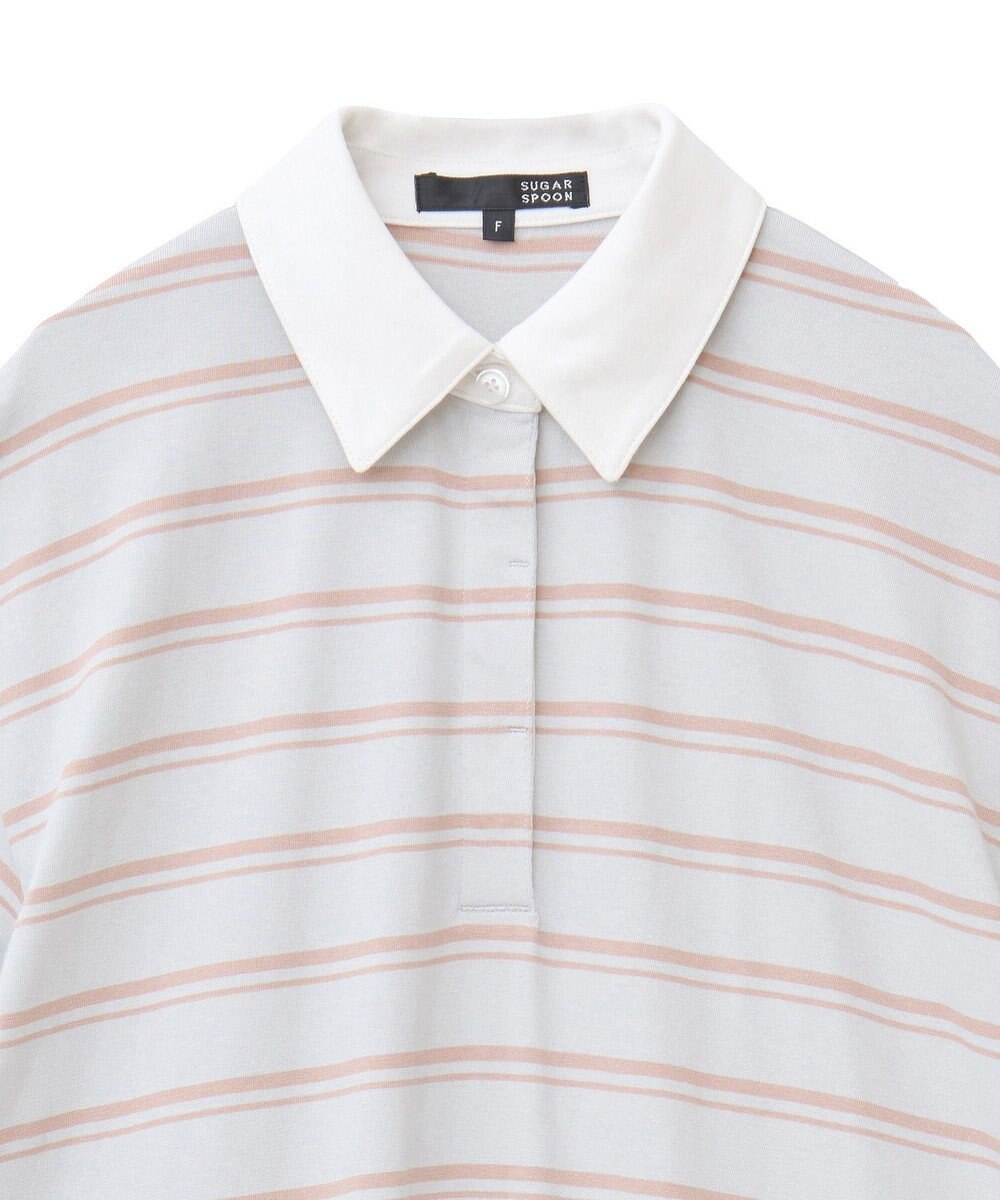 Green Parks ・ＳＵＧＡＲ　ＳＰＯＯＮ　ボーダーポロワンピース 