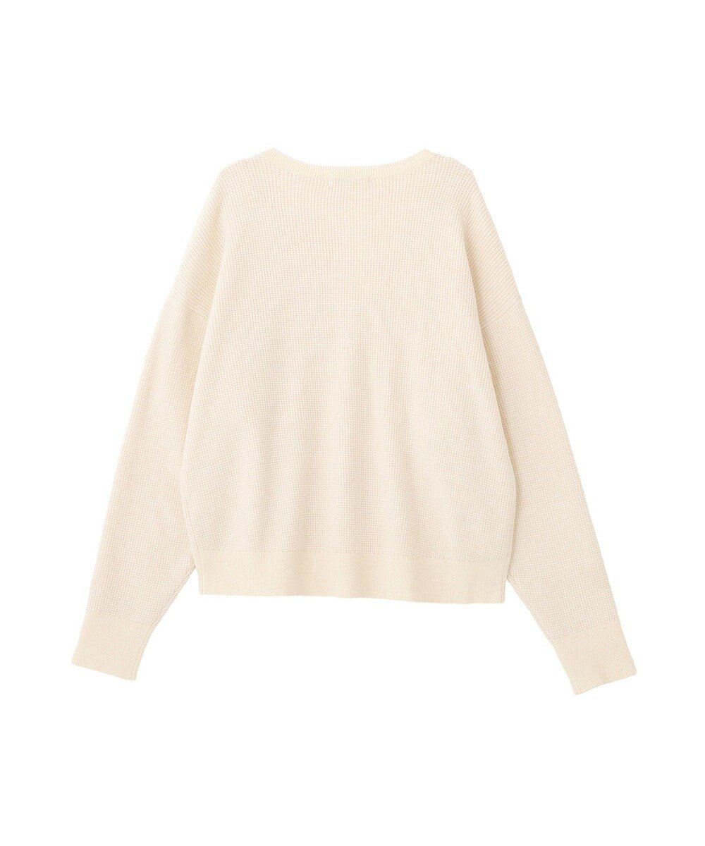 AMERICAN HOLIC ワッフルライクニットプルオーバー 