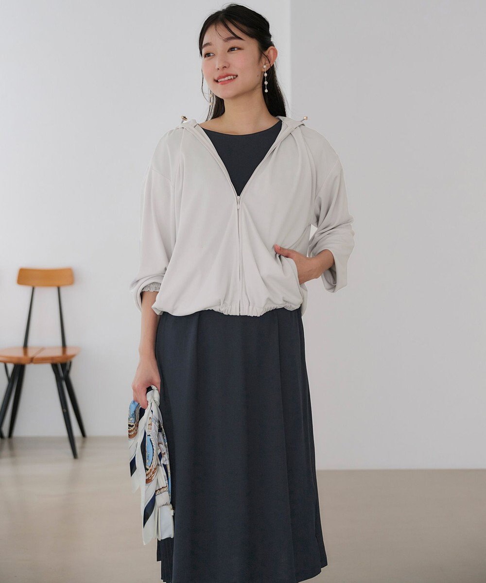 ANY SIS 【接触冷感・UVカット】ラッシュガード パーカー 