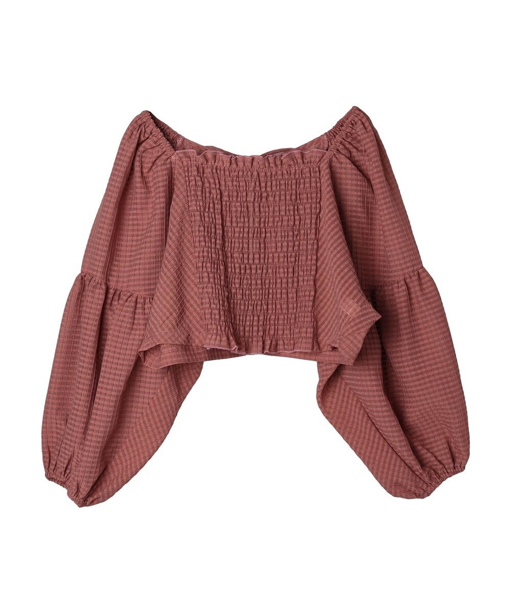 Green Parks ■ＥＳＣＡＲ　２ｗａｙ　シアーギンガムプルオーバー 