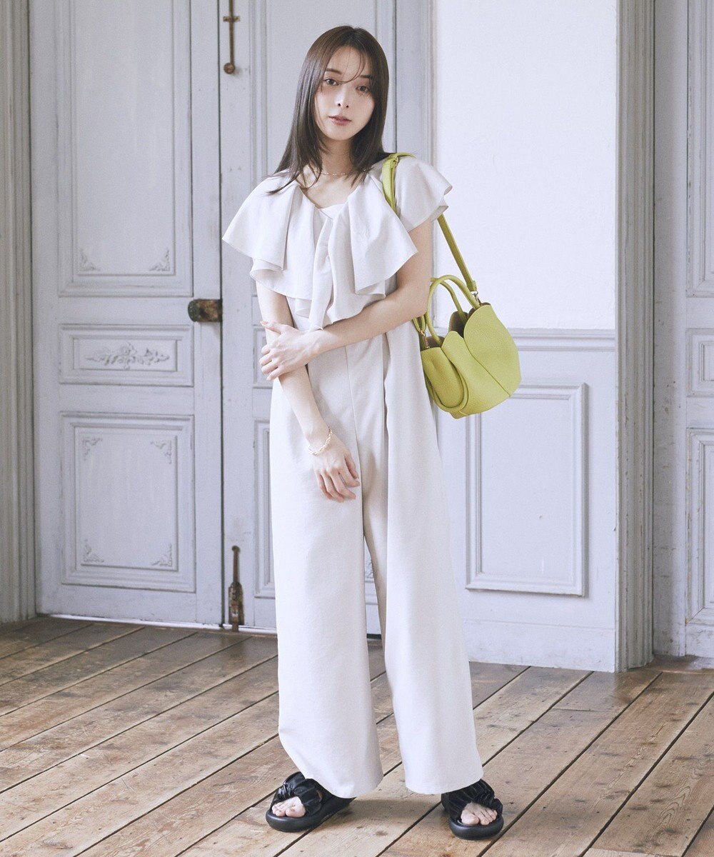 earth music&ecology ラッフルサロペット 