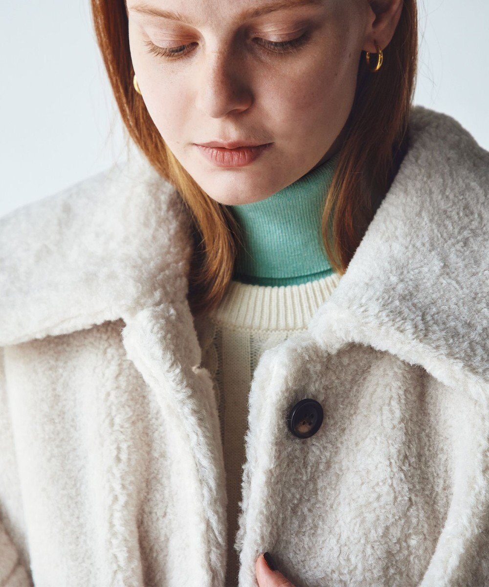 組曲 S ルーズフィットタートル ニット 