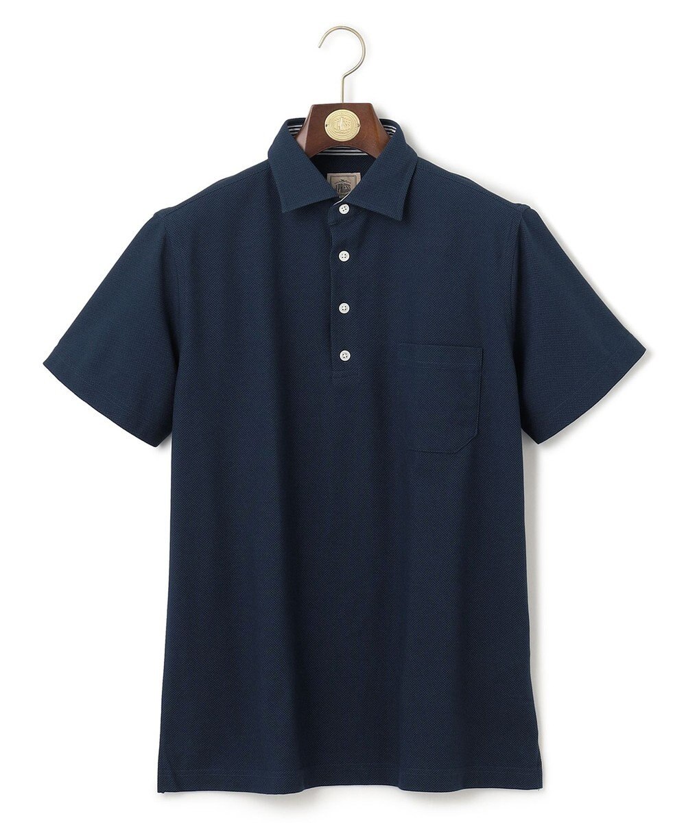 J.PRESS MEN 【ビジネスおすすめ / 吸水速乾】ドレスハニカム ポロシャツ 