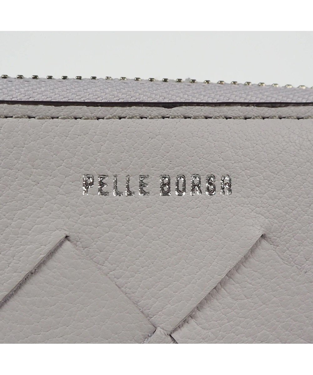 PELLE BORSA ラウンドファスナーキーポーチ Chrono Weave クロノウィーブ 5847 