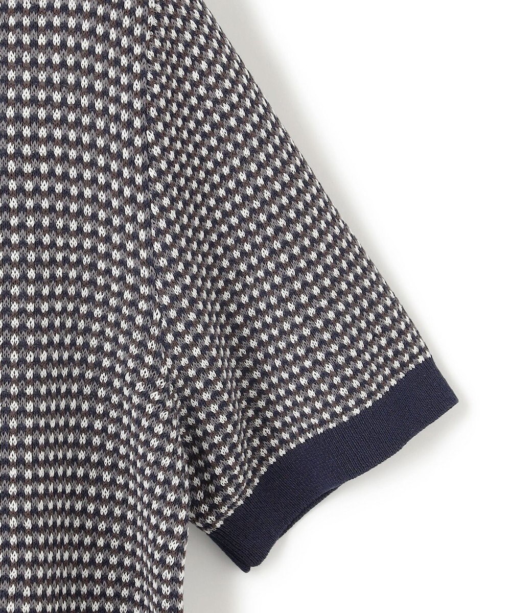 J.PRESS MEN 【HTBRID LINEN】スキッパーニット ポロシャツ 