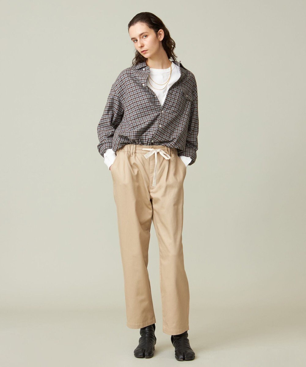 J.PRESS YORK STREET 【UNISEX】ワンタック チノパンツ 