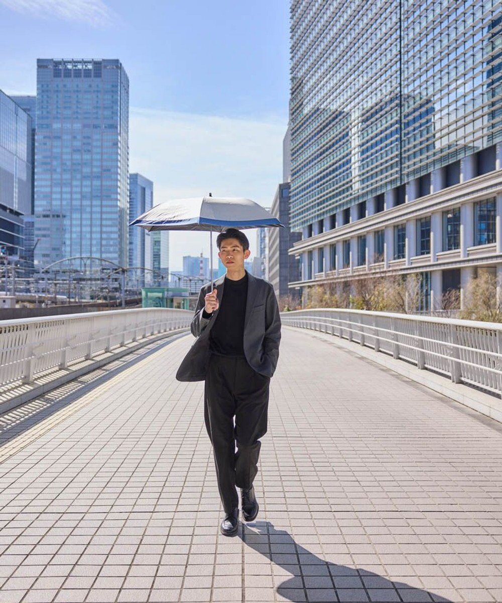 AURORA 【WEB限定】 バイカラー晴雨兼用傘（折りたたみ） 