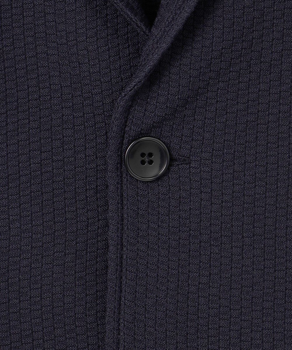 J.PRESS MEN 【KING SIZE】【ウォッシャブル】コンフィーリンクス ニットジャケット 