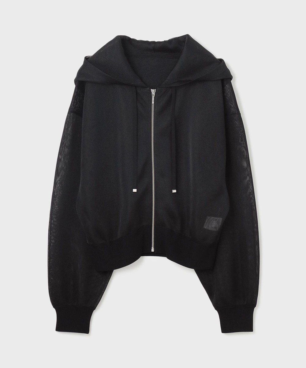 GRACE CONTINENTAL シアーニットパーカー 