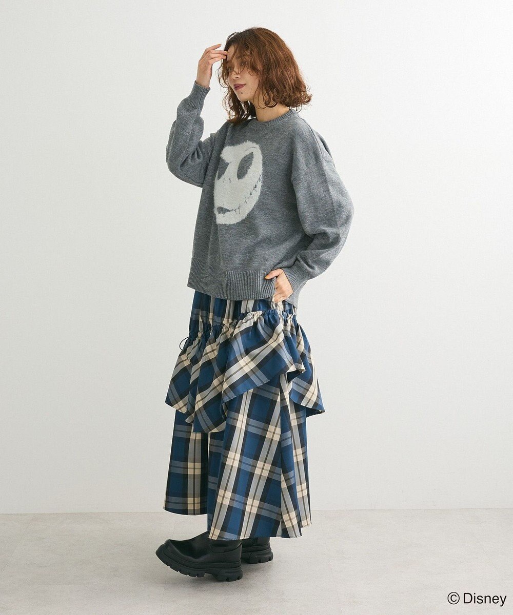 Green Parks ナイトメア／フェイスジャガードニットプルオーバー 