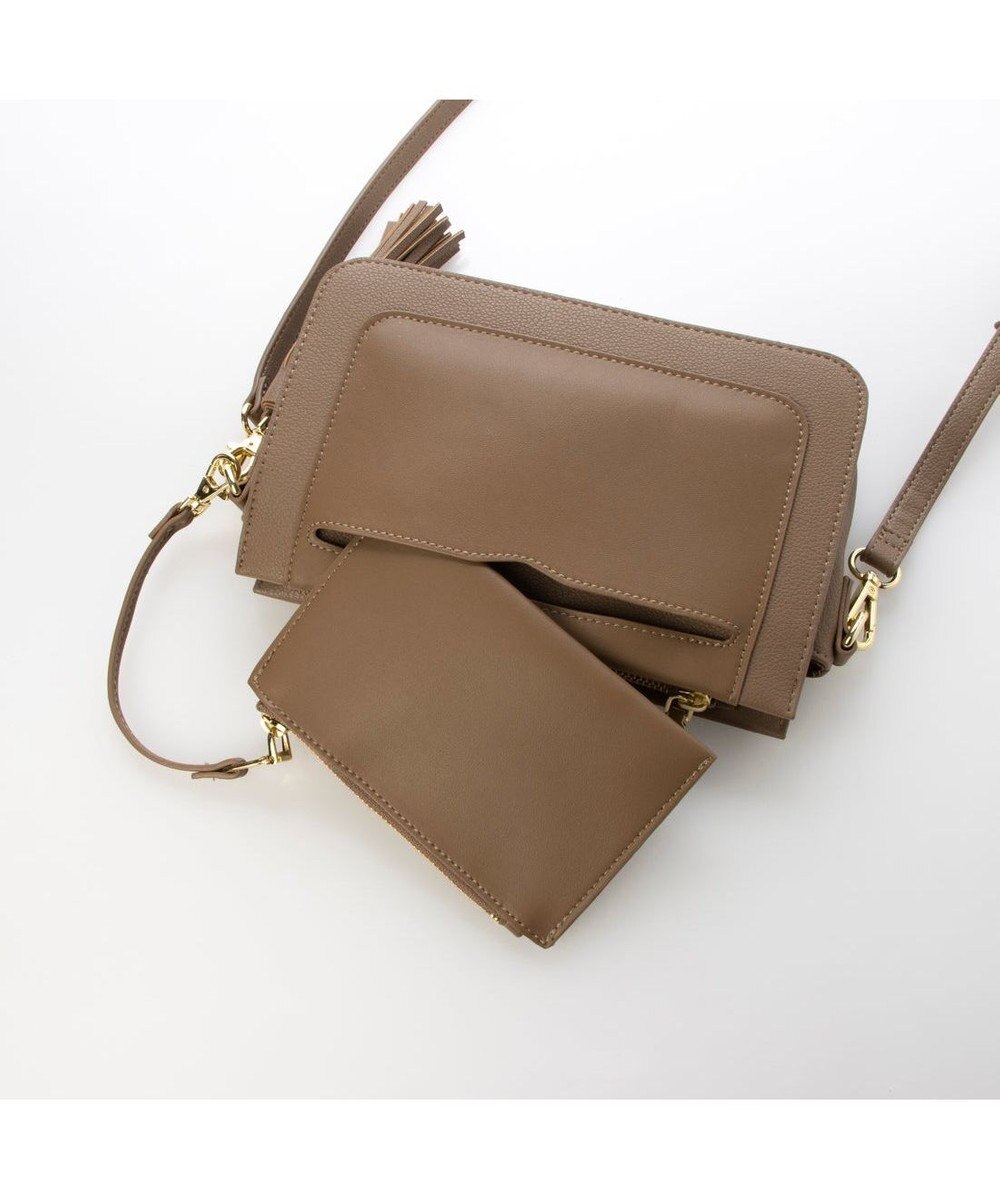 UNBILLION カシュカシュ cachecache / フロントポケットタッセルショルダー 